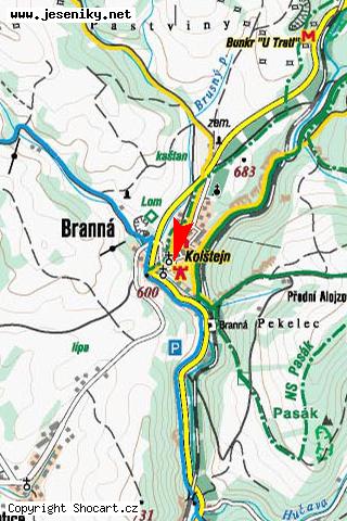 Mapa umístění