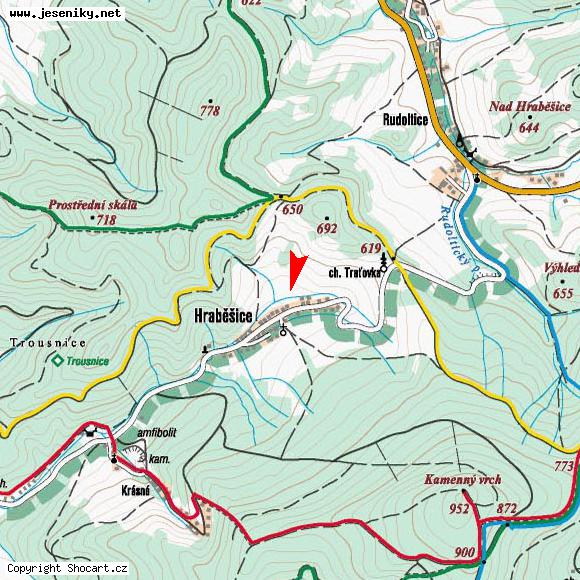 Mapa umístění