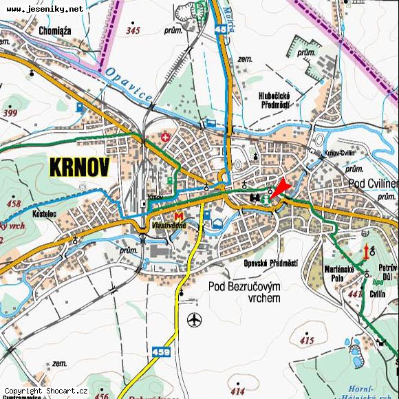 Mapa umístění
